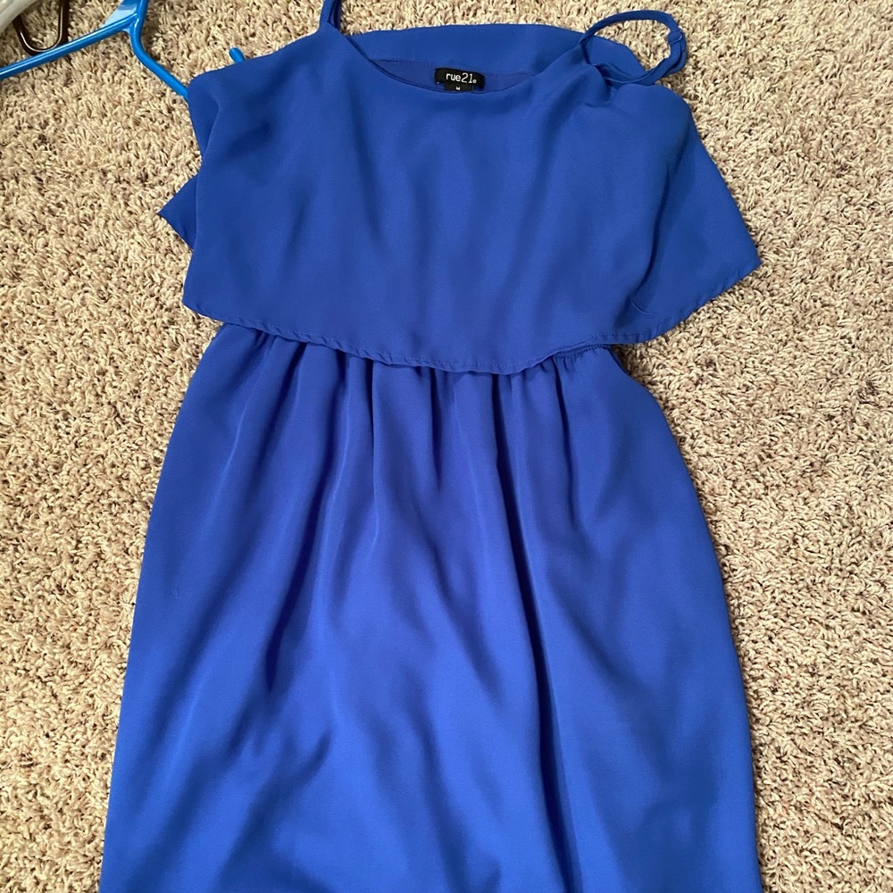 blue rue21 dress!!